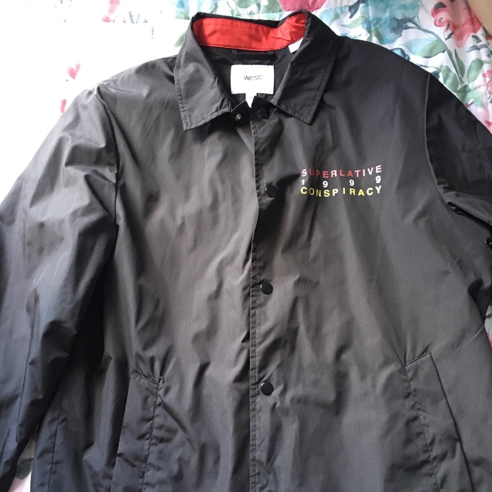 WeSC superlative 1999 conspiracy coach jacket
